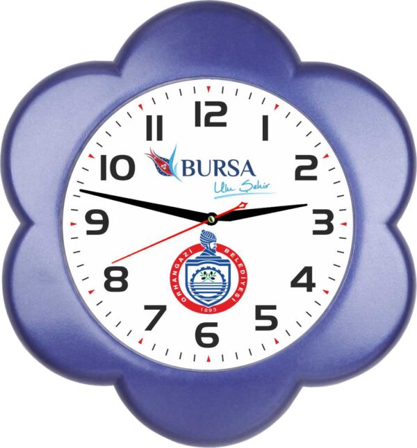 108 Akrilik Camlı Kare Promosyon Duvar Saati 25x25 cm — Promosyon Duvar Saatleri