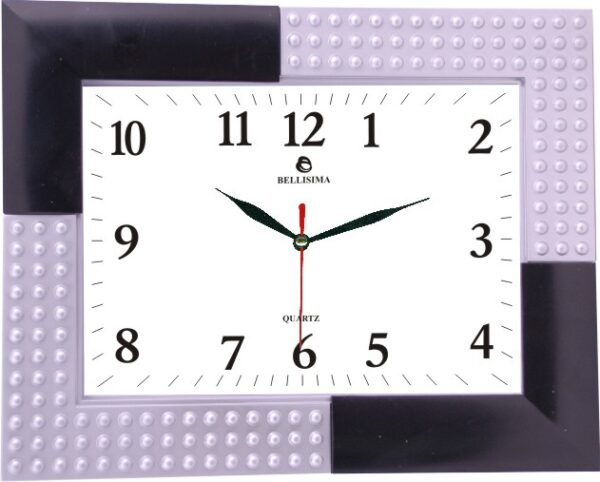 BL-1024-S Bellisima Dikdörtgen Duvar Saati 25x32 cm — Bellisima Renkli