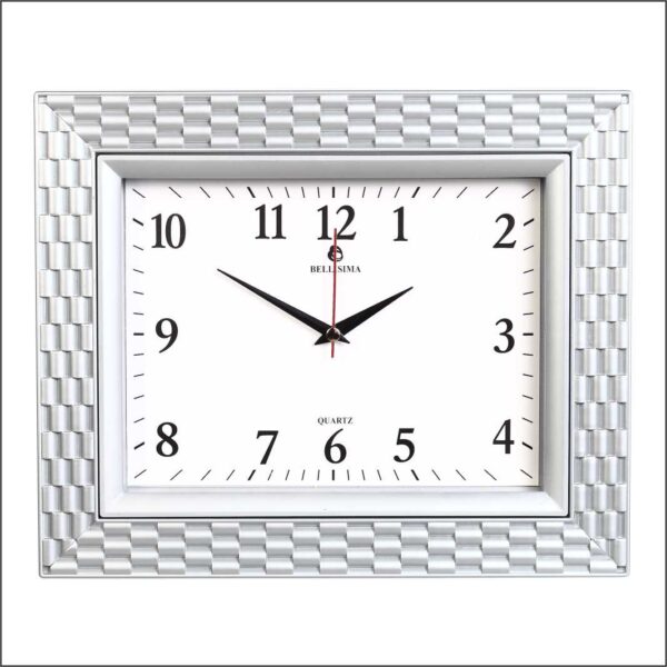 BL-1067-G Bellisima Mineral Camlı Duvar Saati 28x34 cm — Bellisima Renkli