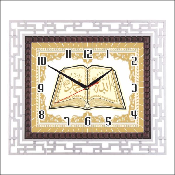 BL-1073-A1 Bellisima Duvar Saati 30x35 cm Mineral Camlı