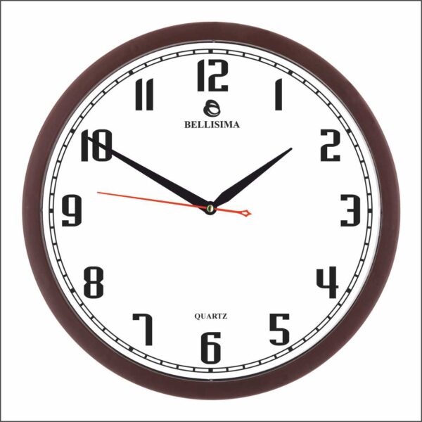 BL-3012-A Bellisima Akrilik Boyalı Duvar Saati 35 cm — Bellisima Renkli