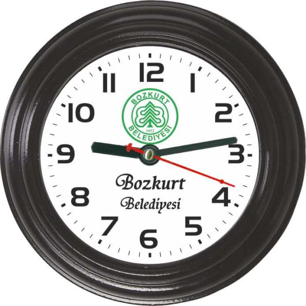 BL-5002-S Bozkurt Belediyesi Magnetli Buzdolabı Saati 12 cm — Buzdolabı Saatleri